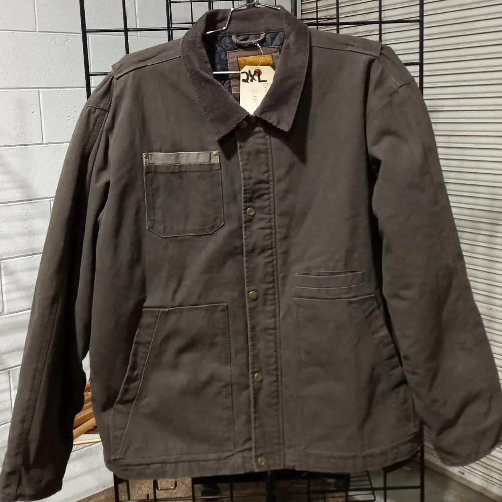 CANVAS CONCEALED CARRY JACKET - Moss | 2XL - Picture 2 of 11